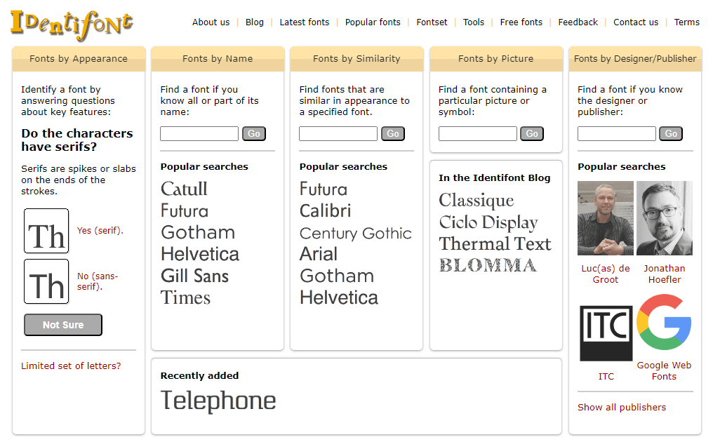 Identifont