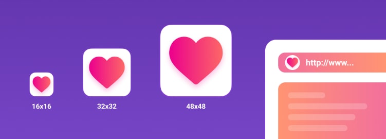 Размеры фавикона