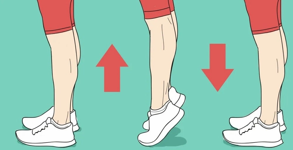 Подъемы на носки