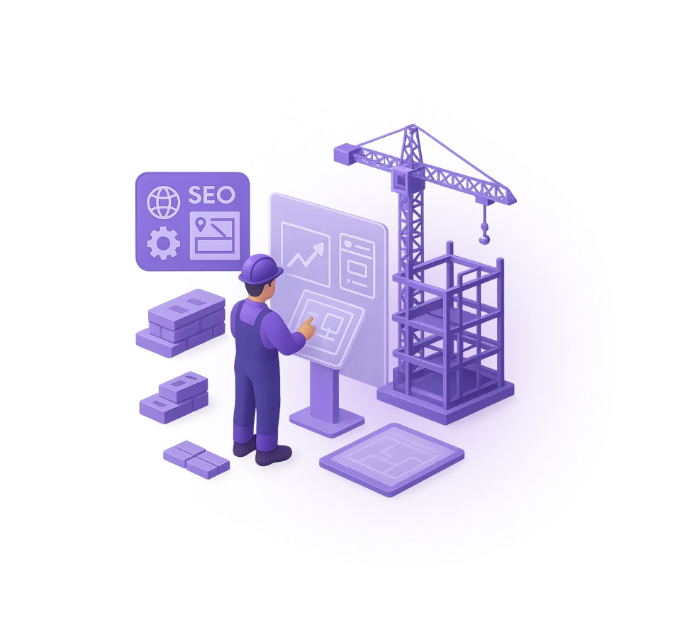 Продвижение строительного сайта